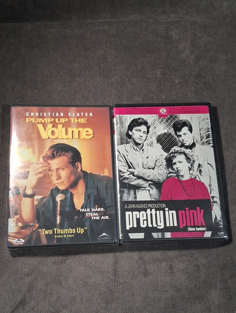 Pretty In Pink + Pump Up The Volume DVDs 80s 90s Teen Angst NEW FACTORY SEALED